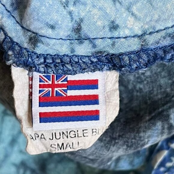 Jams World Dress Size Small Tapa Jungle Blu Vintage Blues Jungle Beach - Picture 11 of 13